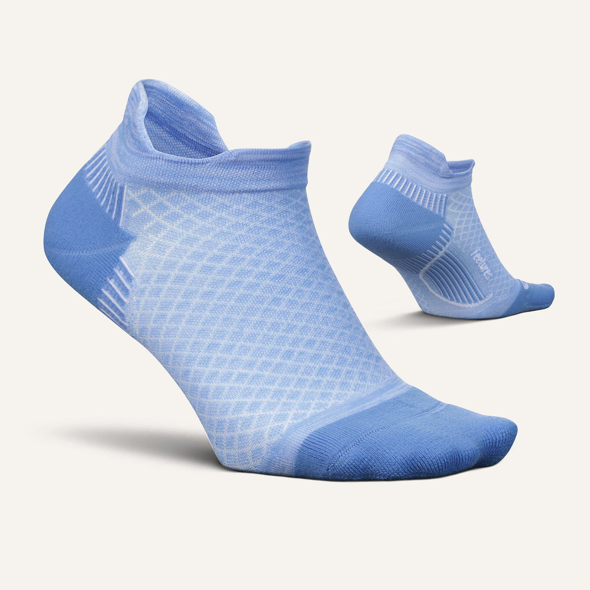 Plantar Fasciitis No Show Socks Feetures - Main Image