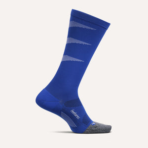 Graduated Compression Light Cushion Knee High - Buckle Up Blue