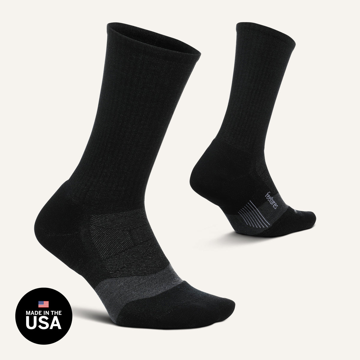 Merino Wool Crew Socks Max Cushion Feetures Socks