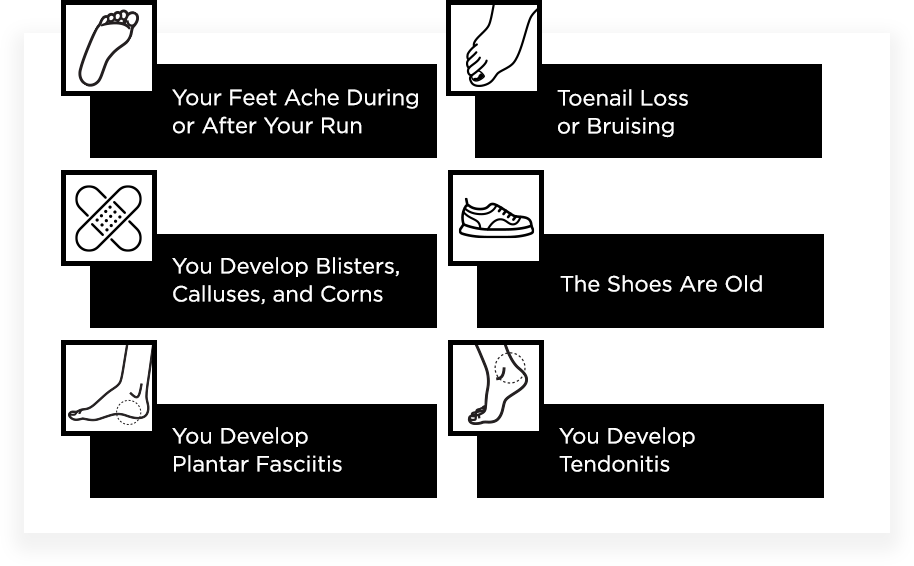 Wrong running 2025 shoes knee pain