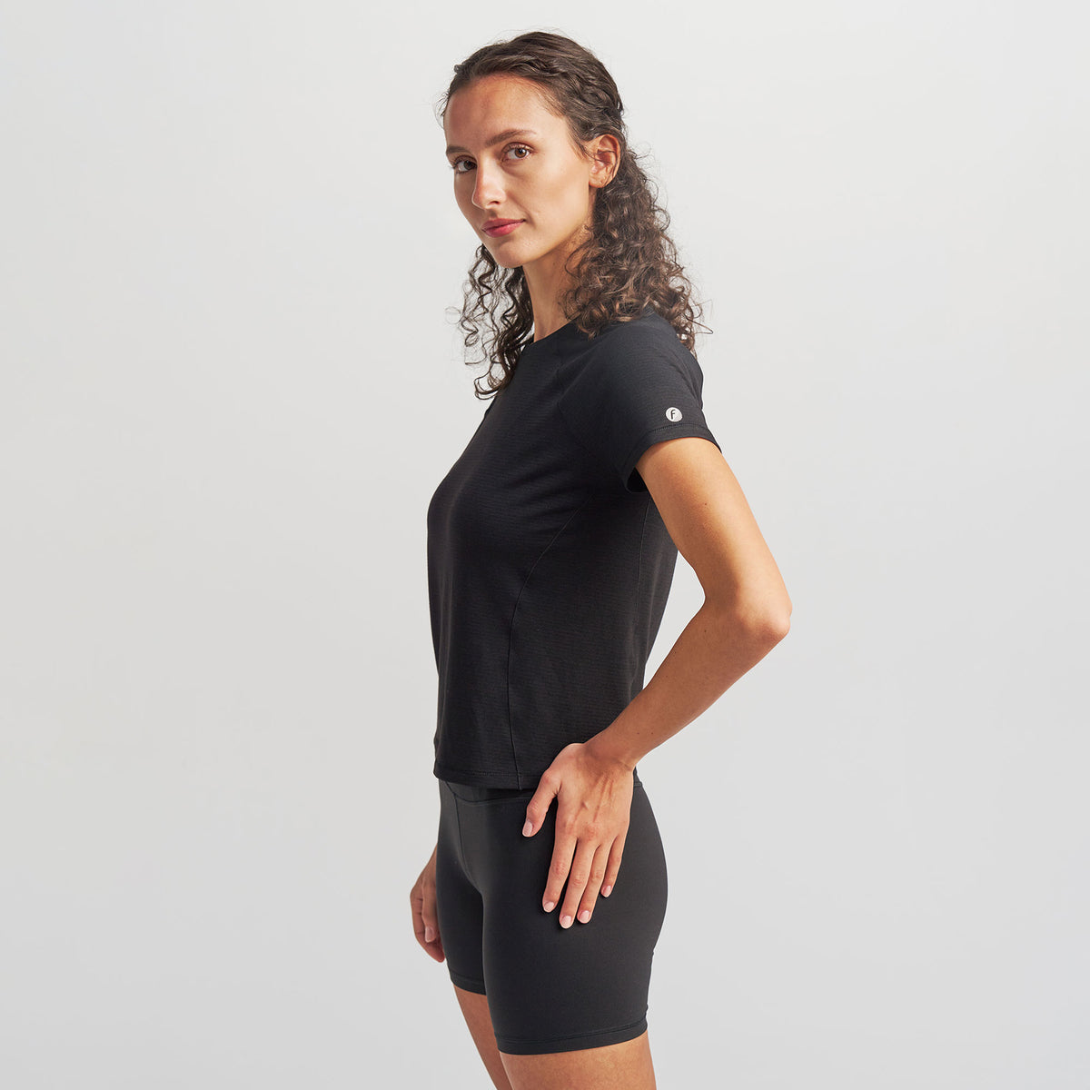 Women’s Stride Flex Performance Tee - Black