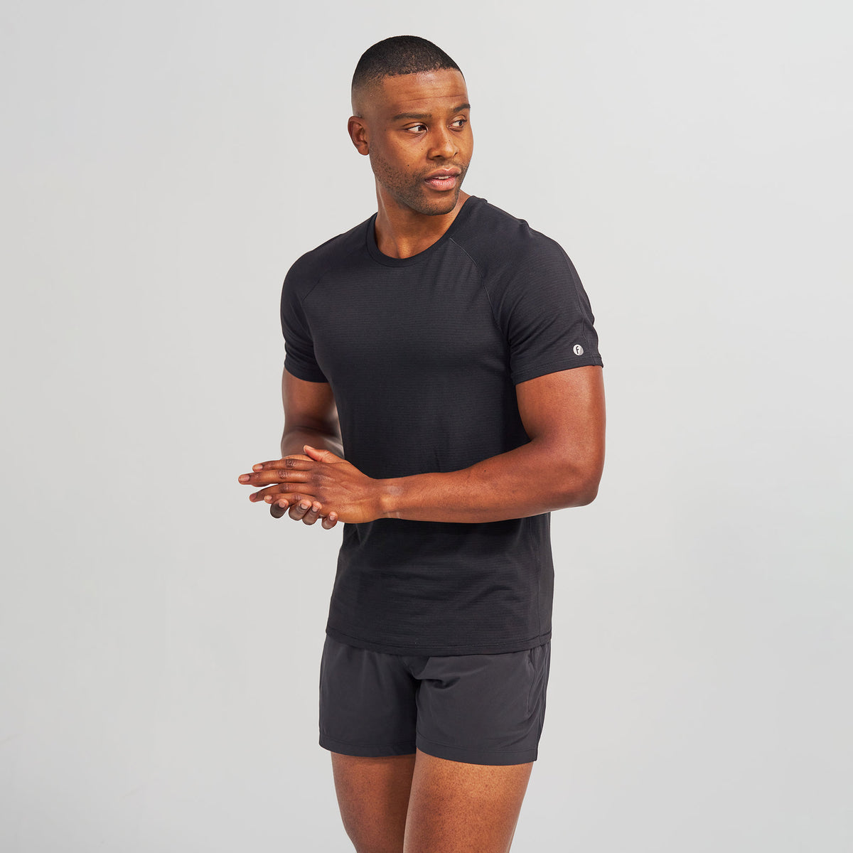 Men’s Stride Flex Performance Tee - Black