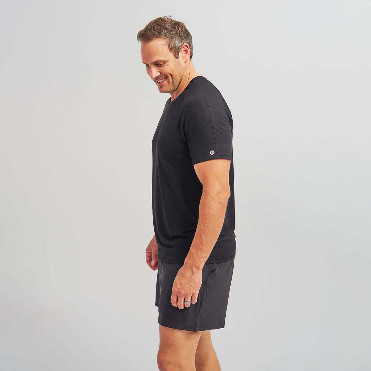 Men’s Stride Flex Performance Tee - Black