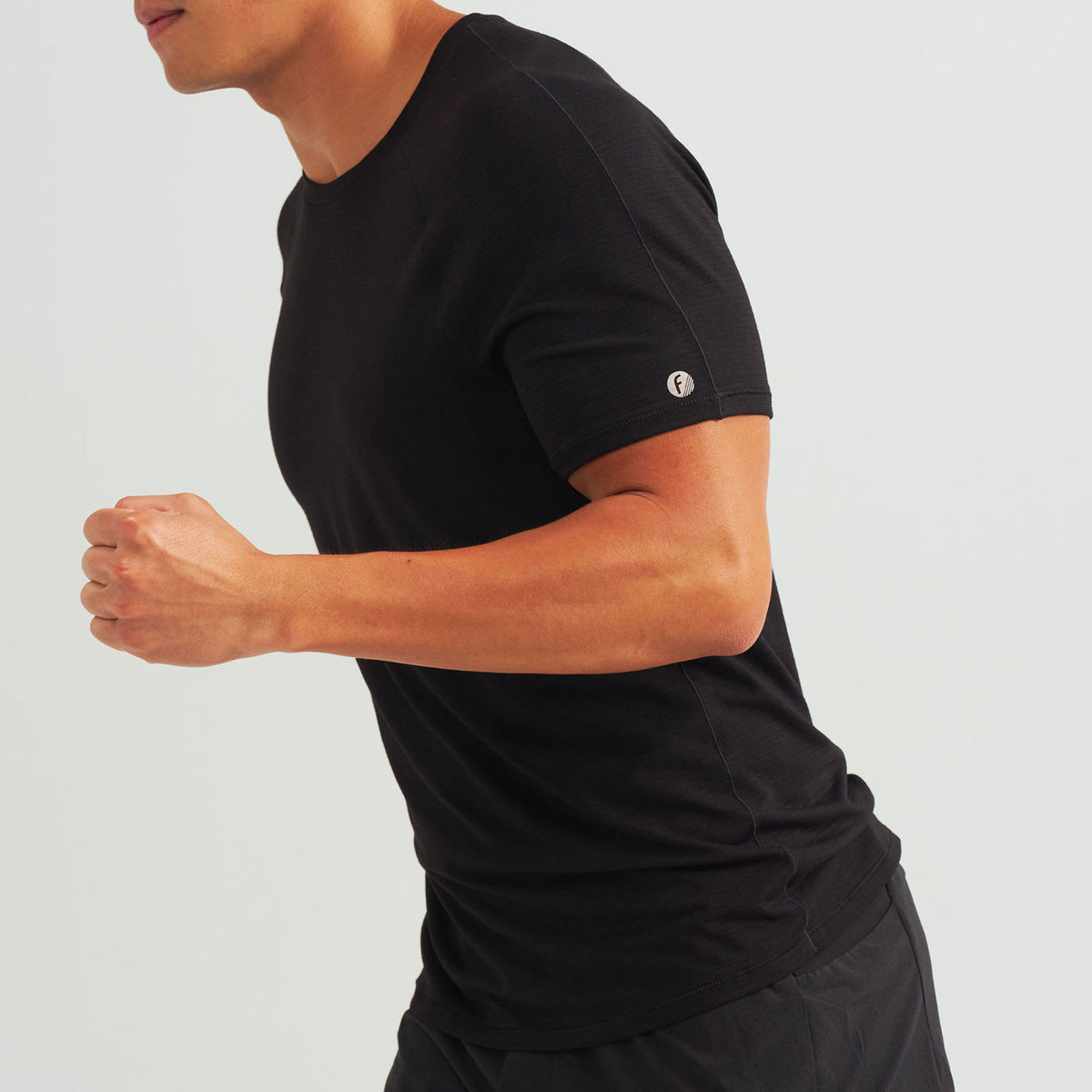 Men’s Stride Flex Performance Tee - Black