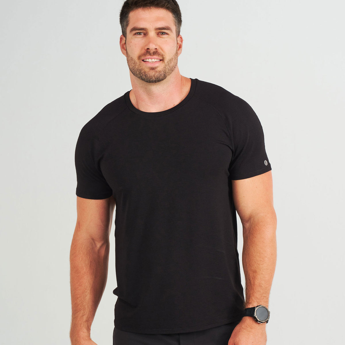 Men’s Stride Flex Performance Tee - Black