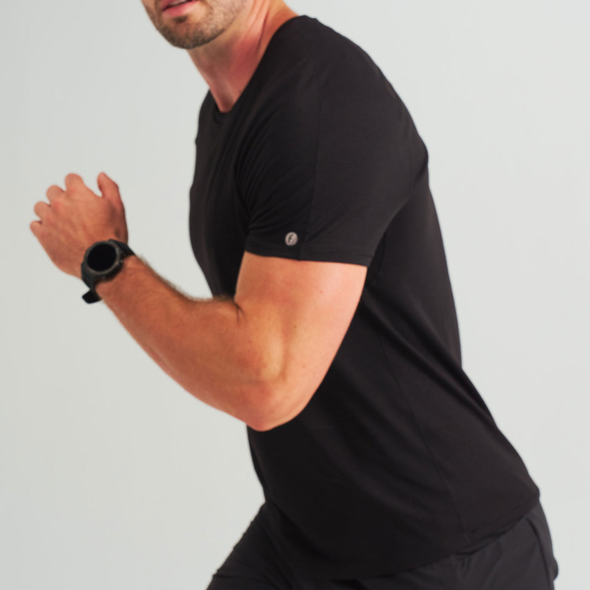 Men’s Stride Flex Performance Tee - Black