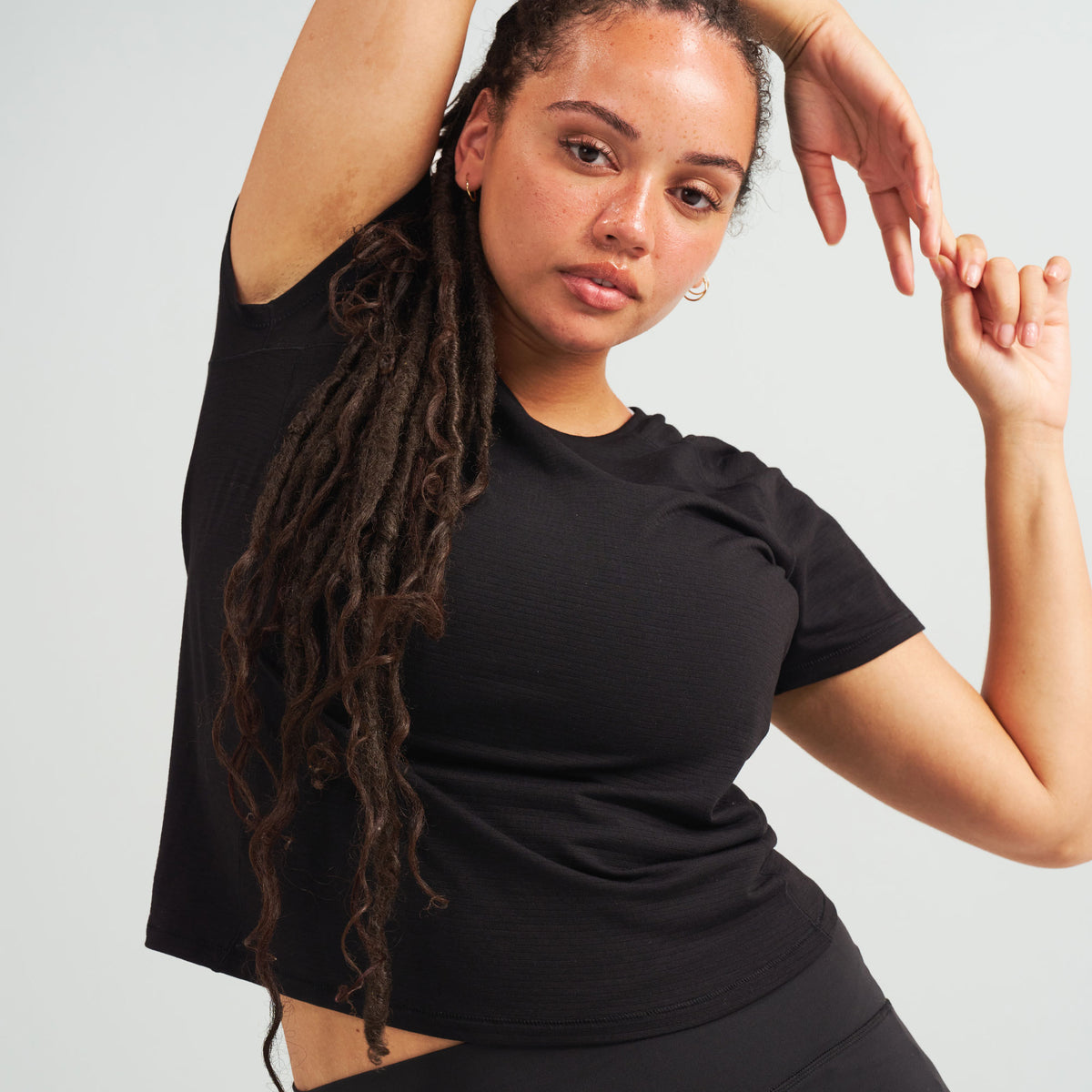 Women’s Stride Flex Performance Tee - Black