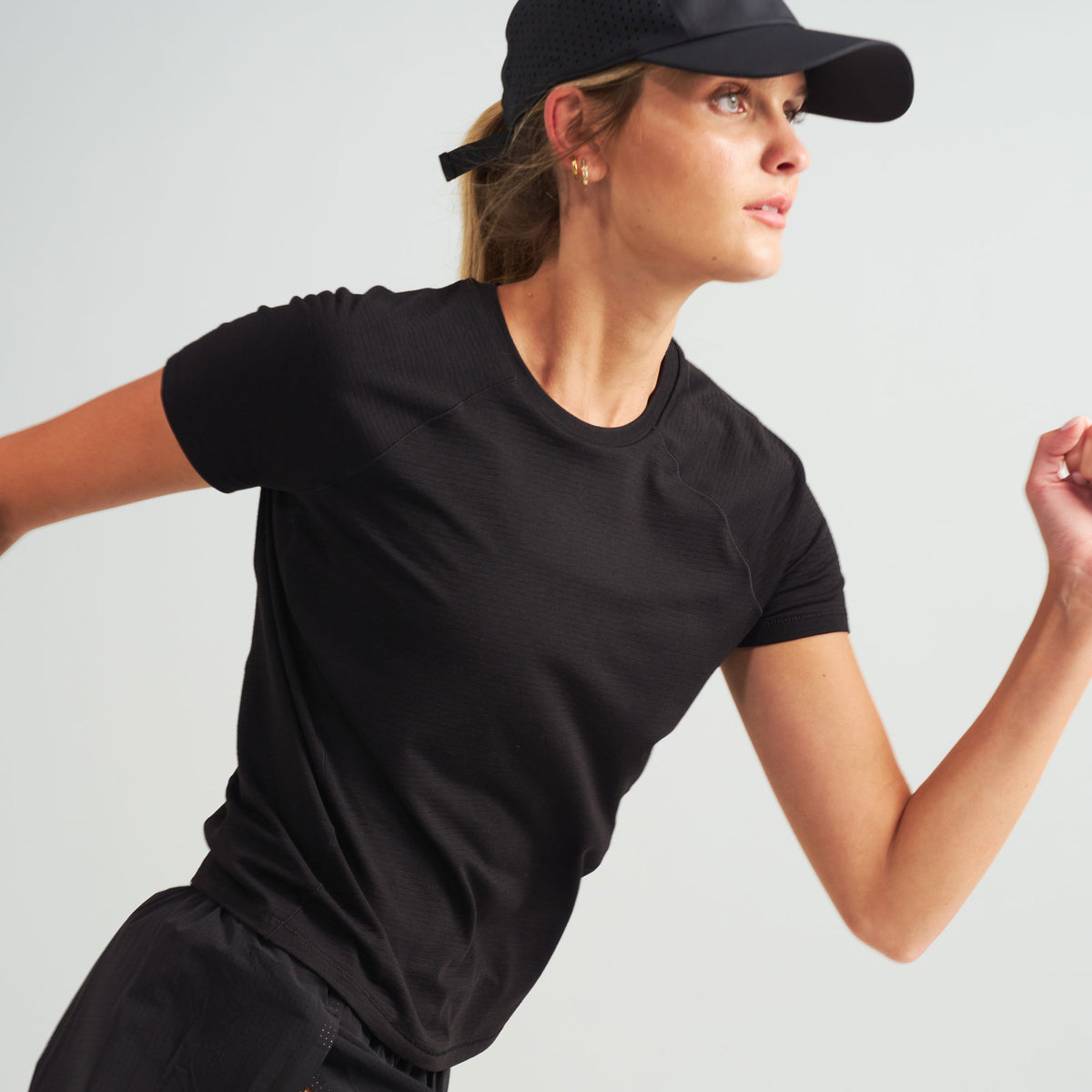 Women’s Stride Flex Performance Tee - Black
