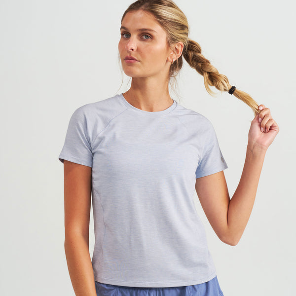 Women’s Stride Flex Performance Tee - Blizzard