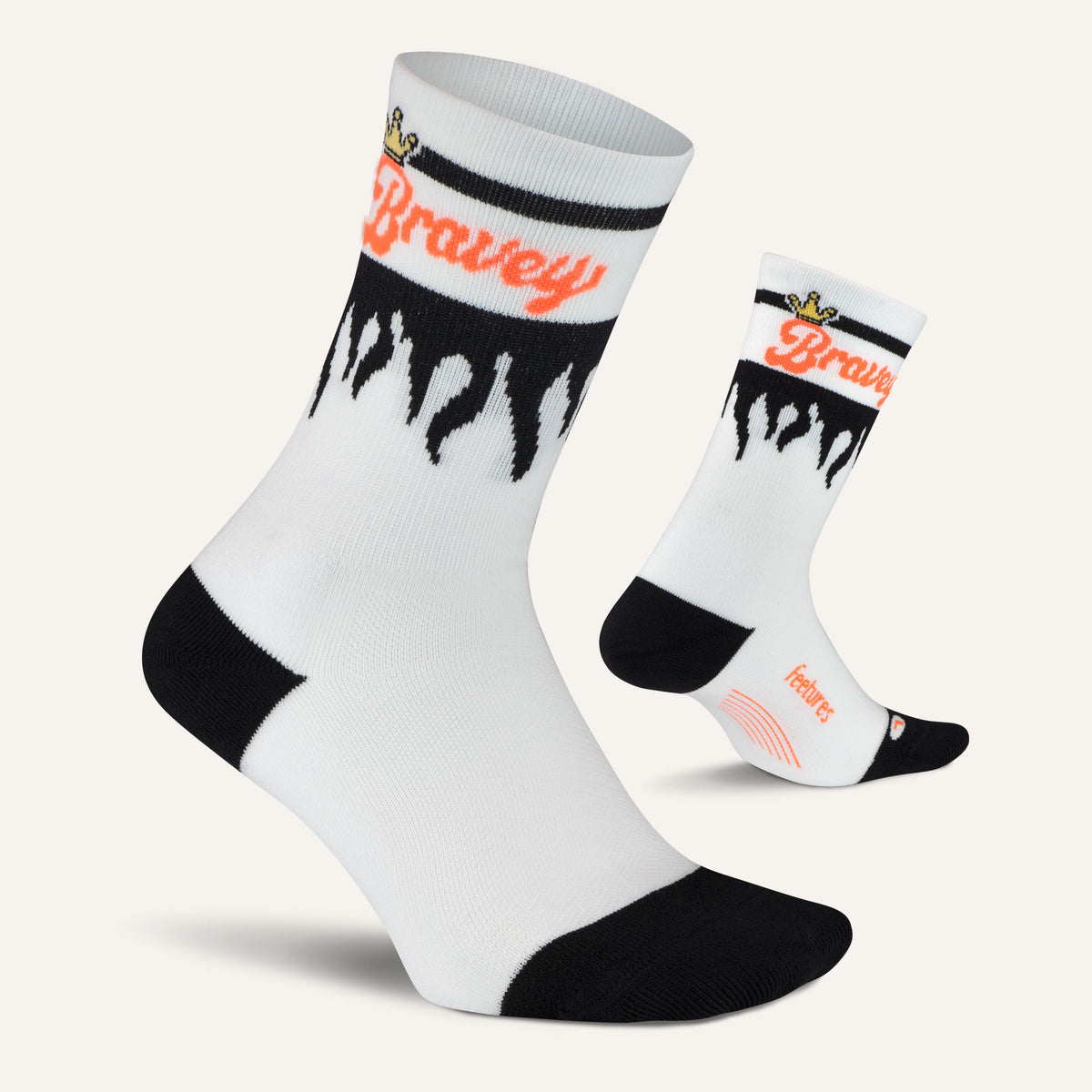 Elite Light Cushion Mini Crew - Limited Edition - Alexi Pappas Bravey - Bravey