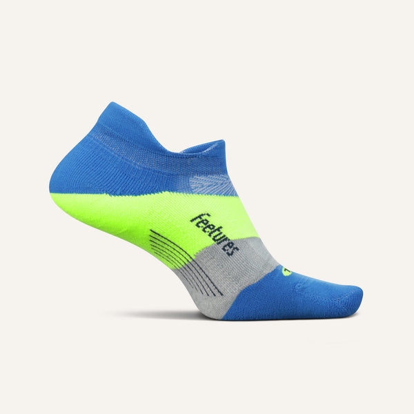 Feetures Elite Light Cushion No Show Tab Socks - Bounce Black – Seliga Shoes