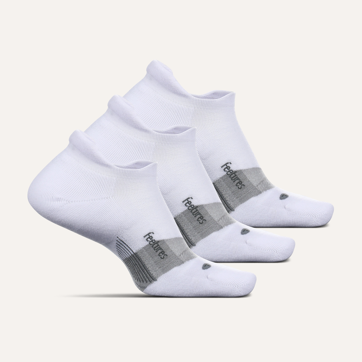 Merino 10 Max Cushion Tab 3 Pack - White