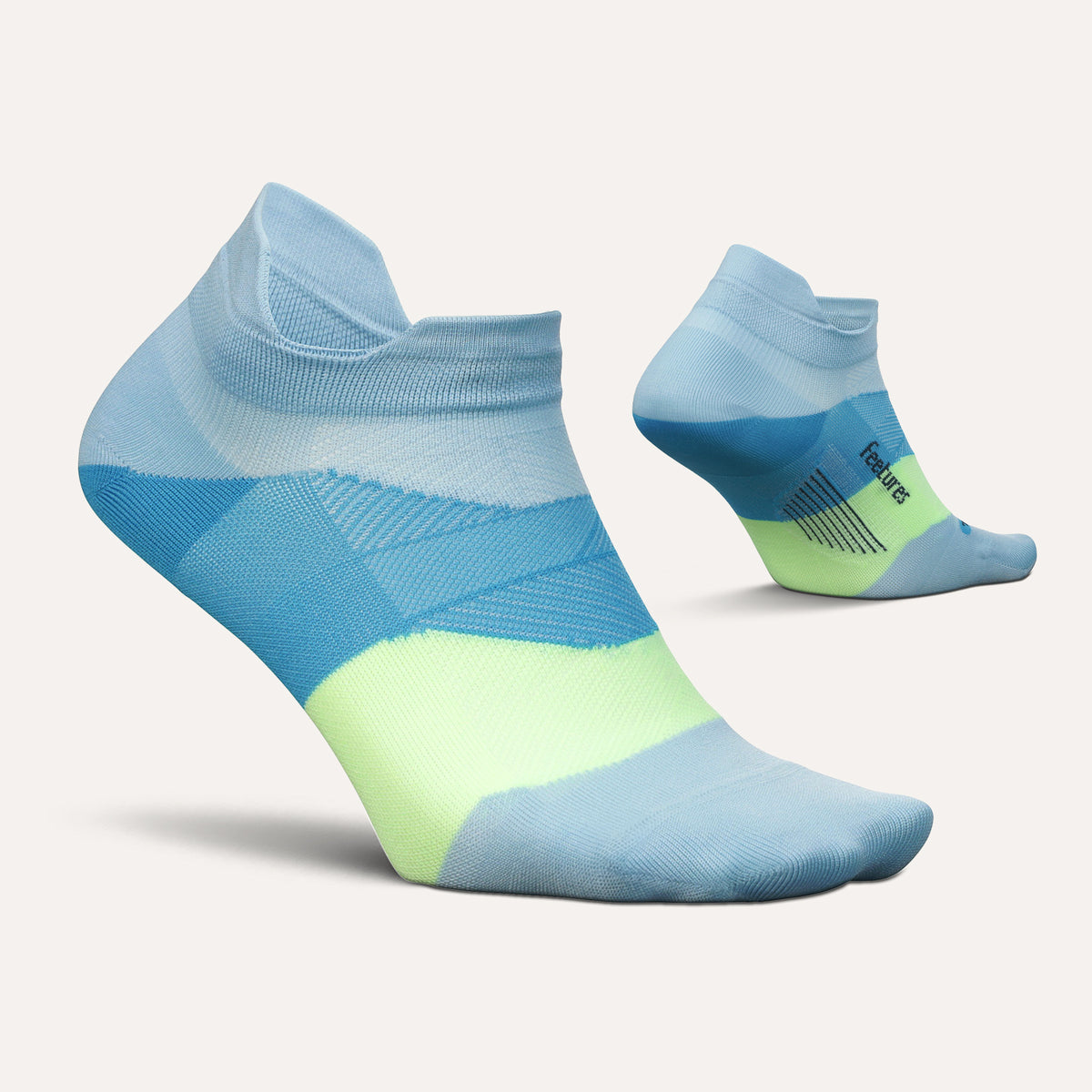 Elite Ultra Light No Show Tab Sock Feetures