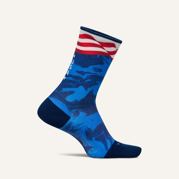 Elite Light Cushion Mini Crew - Limited Edition - USA - Liberty Blue