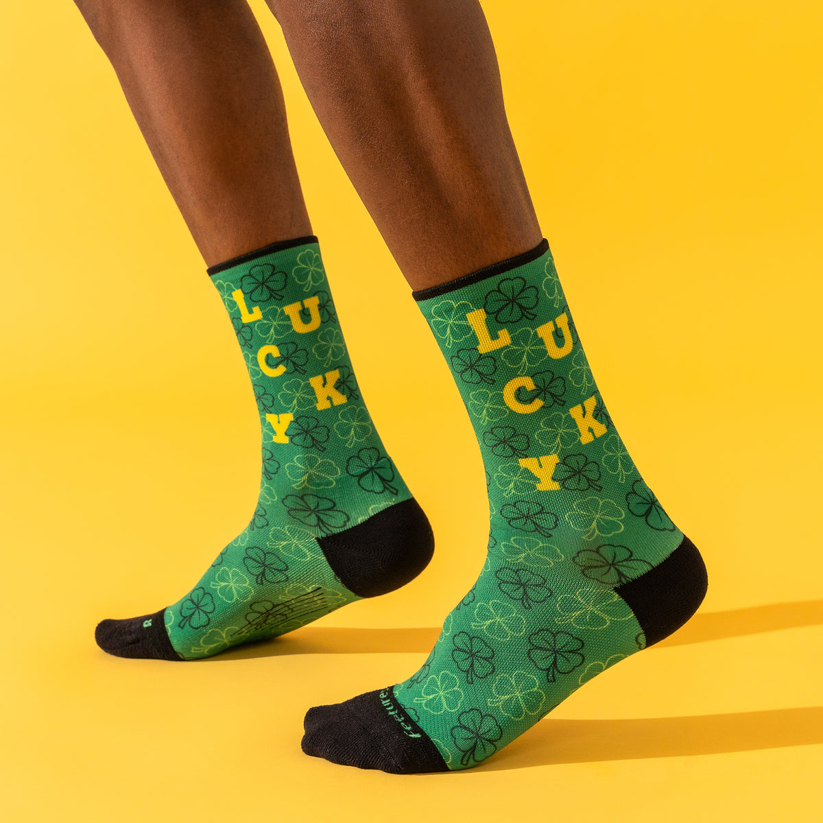 Elite Light Cushion Mini Crew - Limited Edition - St. Patrick's Day - My Lucky Socks