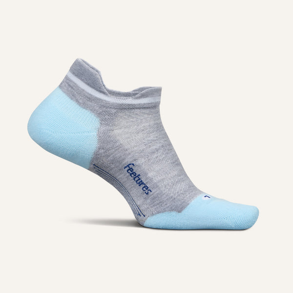 Feetures Elite Max Cushion - Chaussettes Running No Show Ultra Confort Homme Femme - Taille Small Multicolore