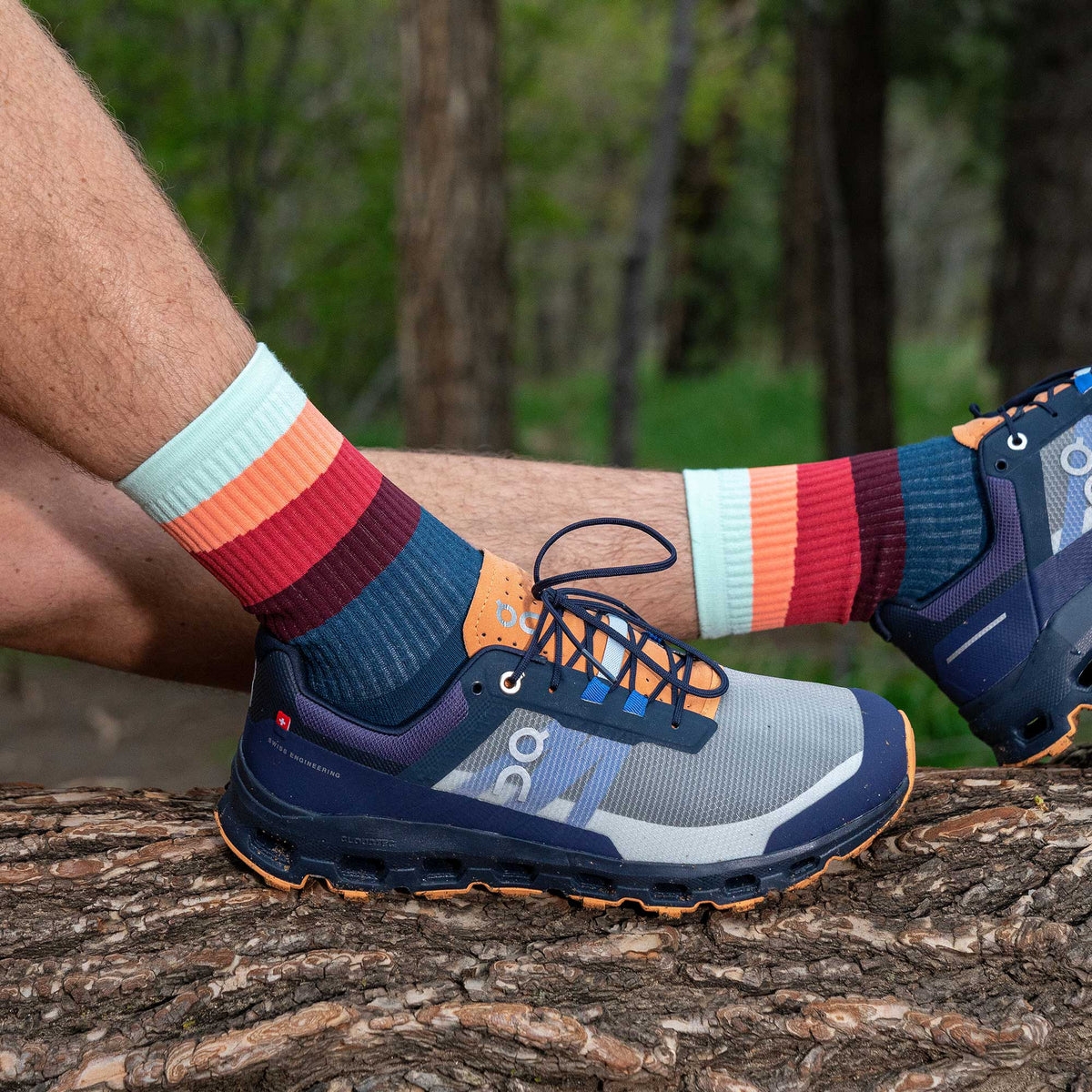 Navy Charcoal Mix