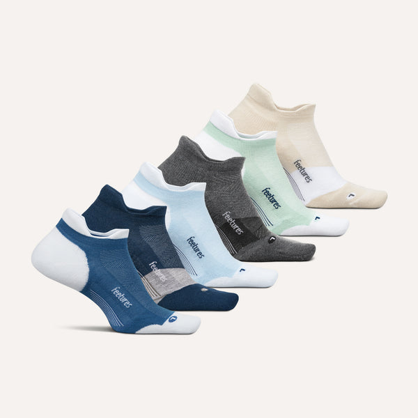 Elite Golf Max Cushion Tab 6 Pack - Bluebird Green Mix