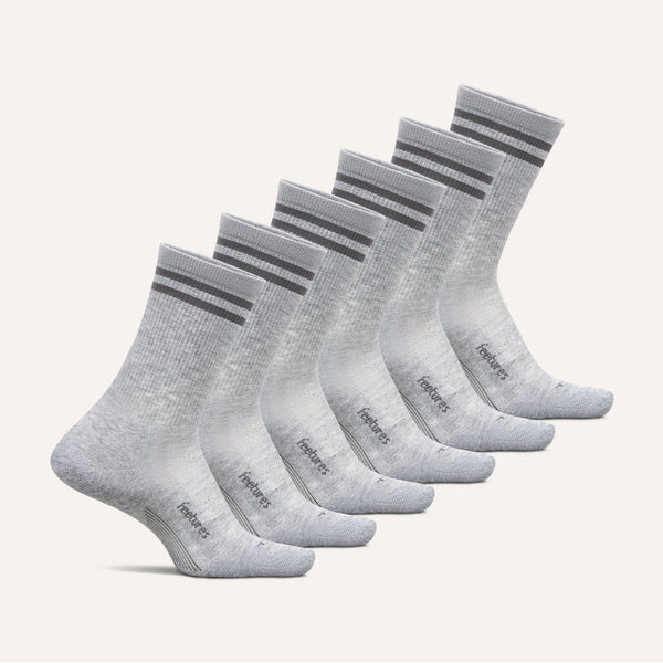 Elite Grip Max Cushion Mini Crew 6 Pack - Steady Stripe Mix