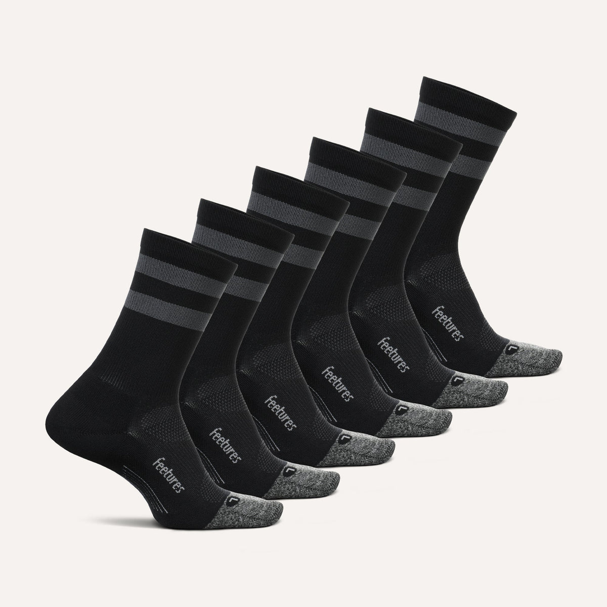 Black High Top Stripe Mix