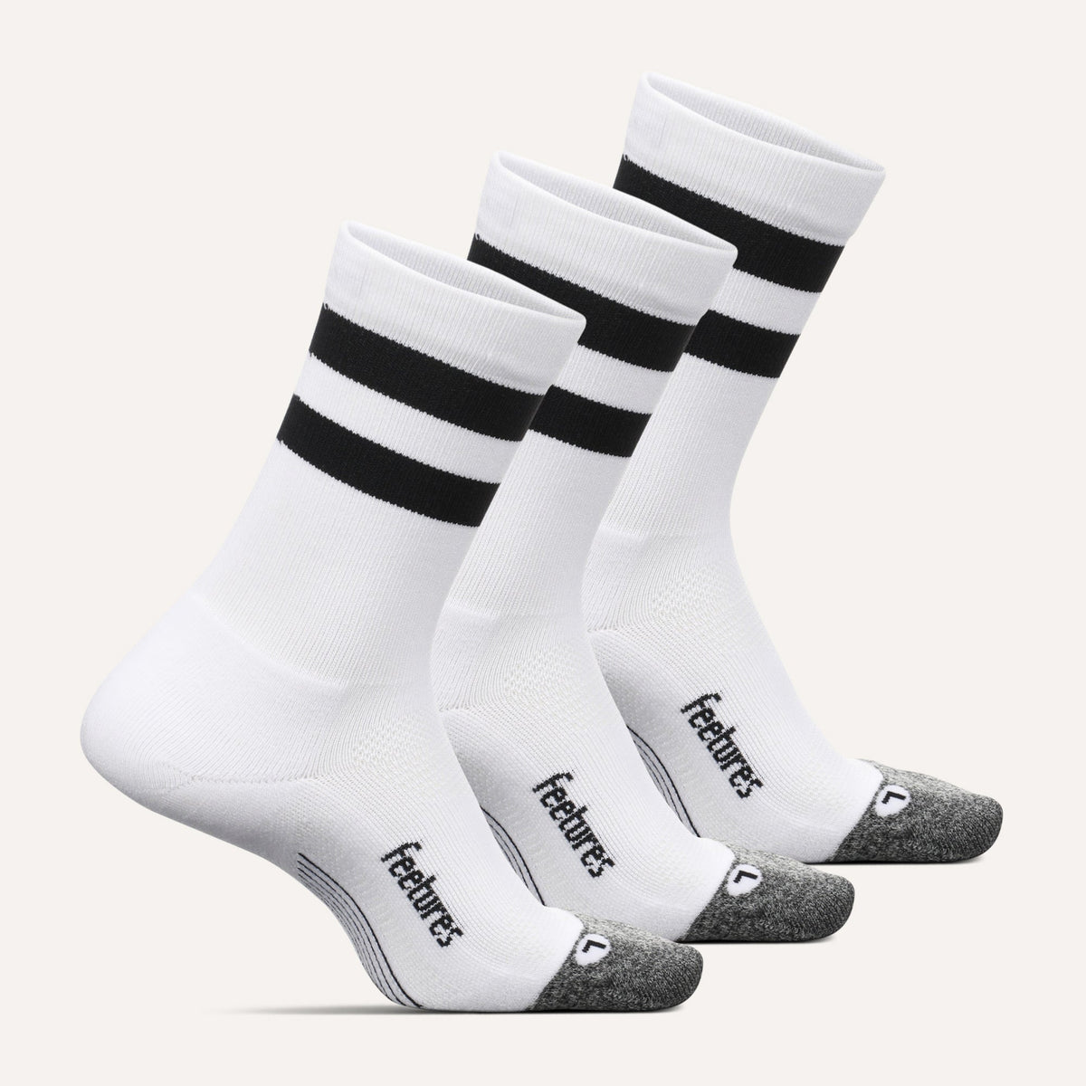 White High Top Stripe Mix