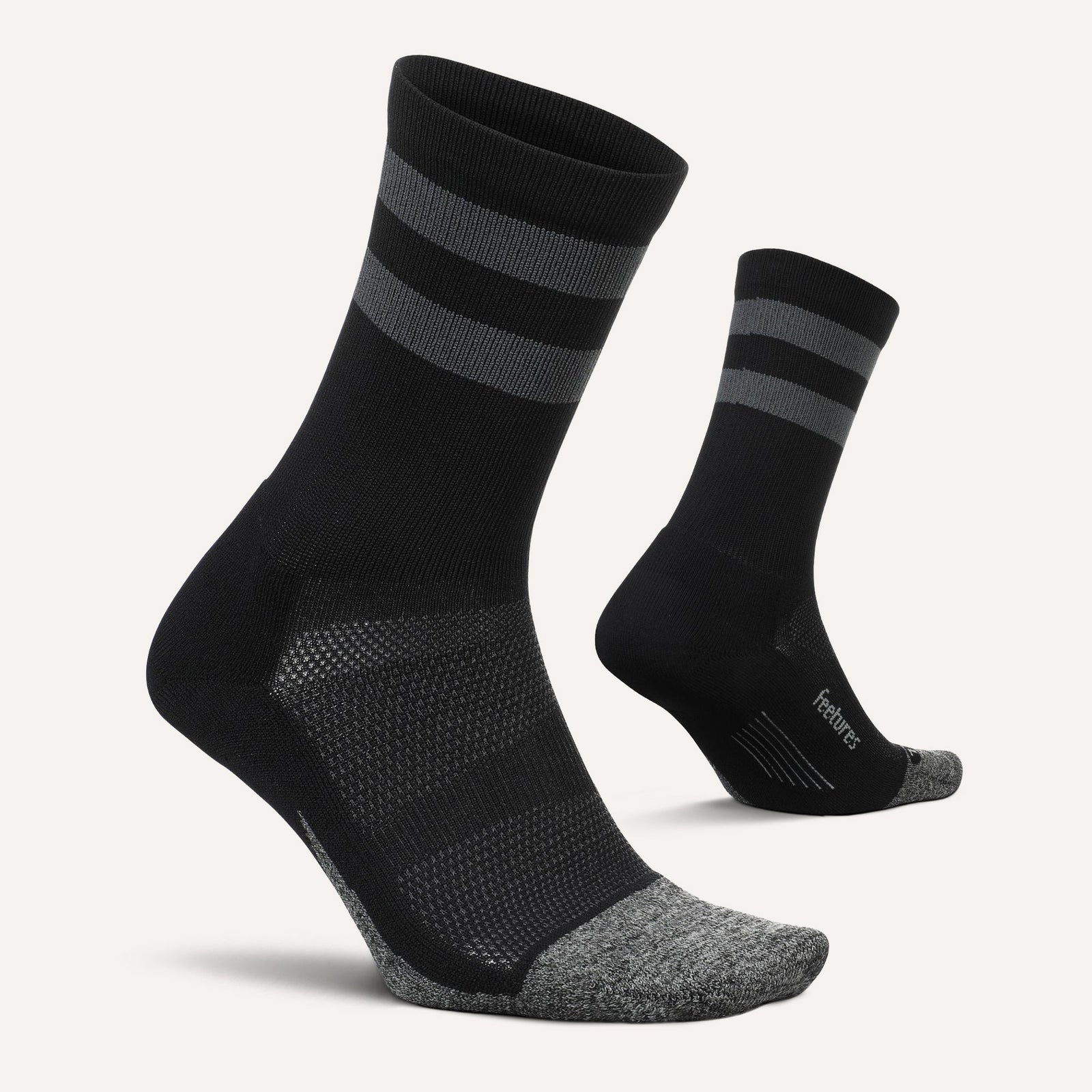 Black High Top Stripe