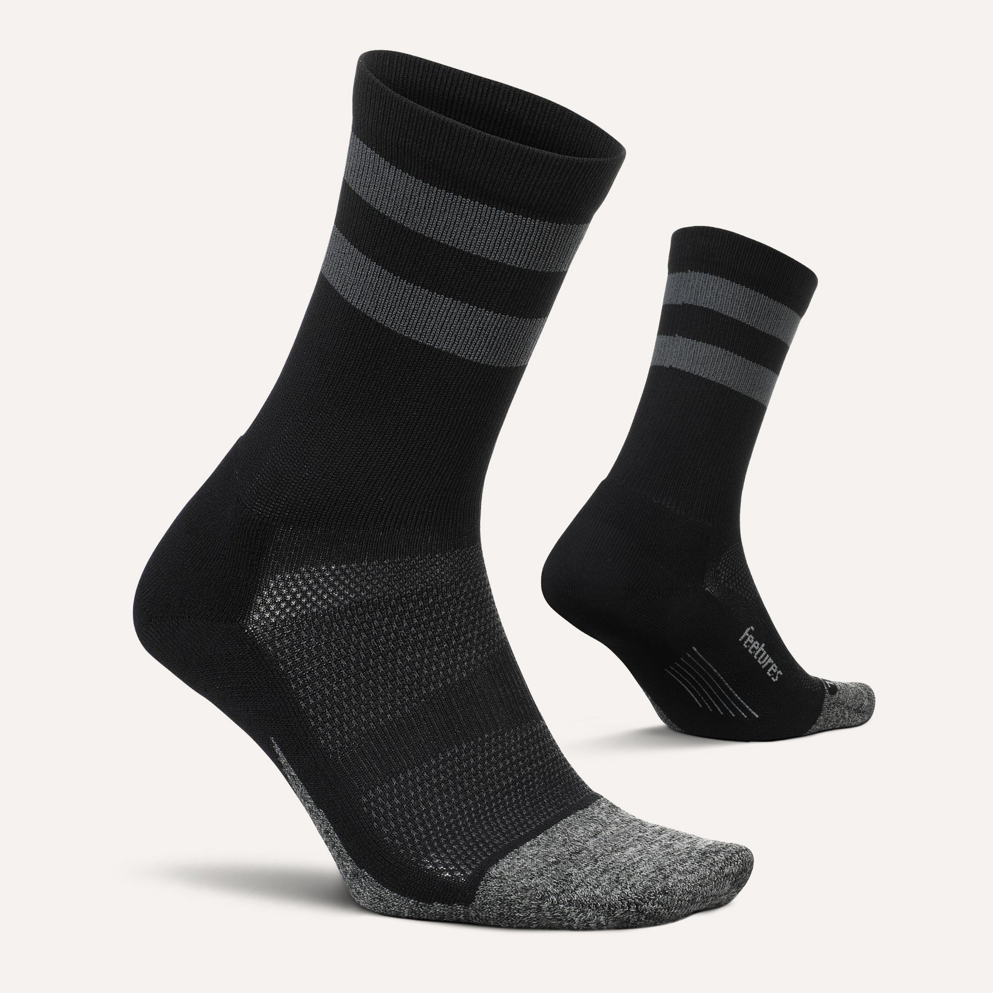 Black High Top Stripe