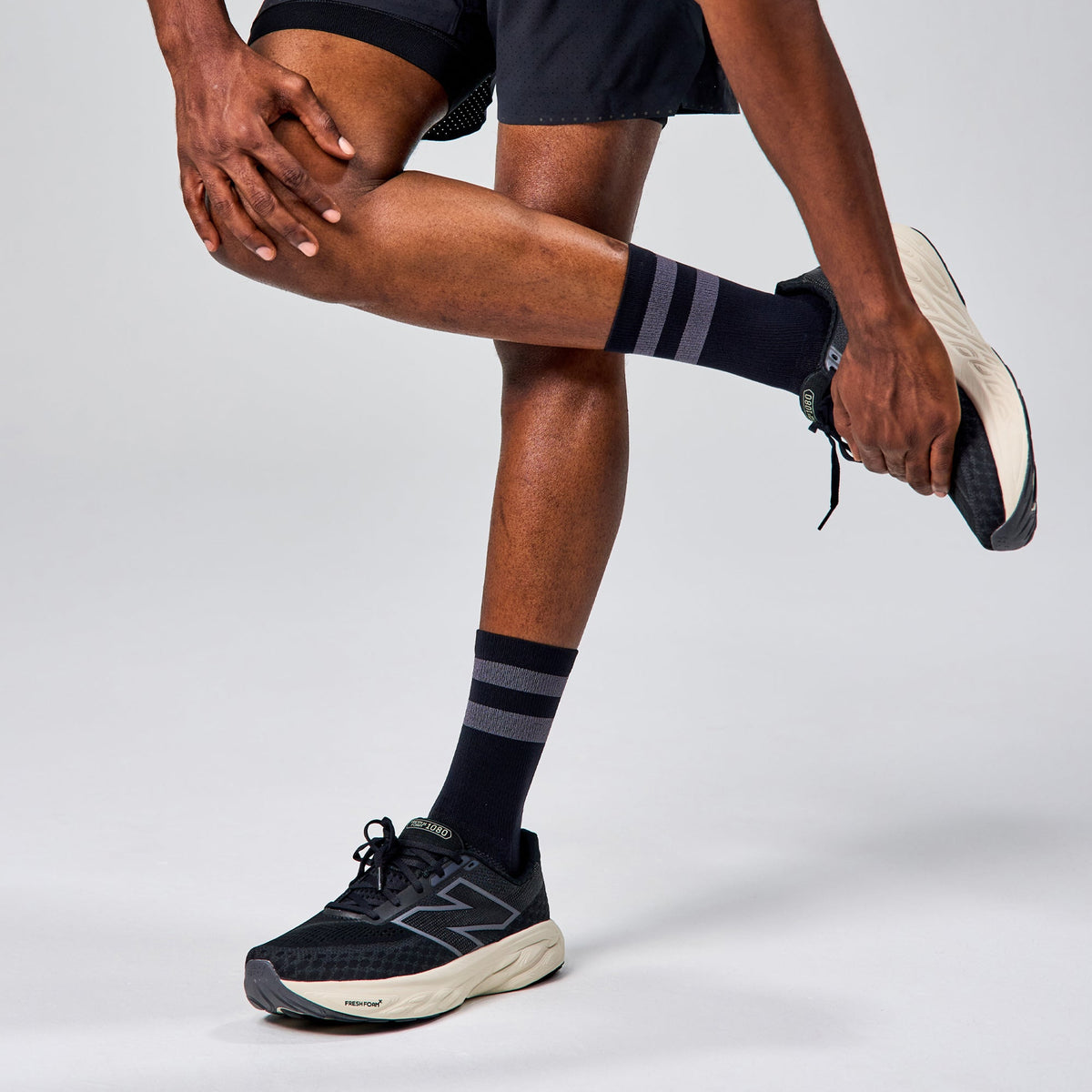 White Black Stripe Mix