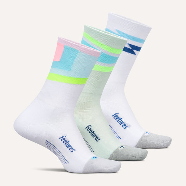 Elite Light Cushion Mini Crew 3 Pack - Mint Candy Mix