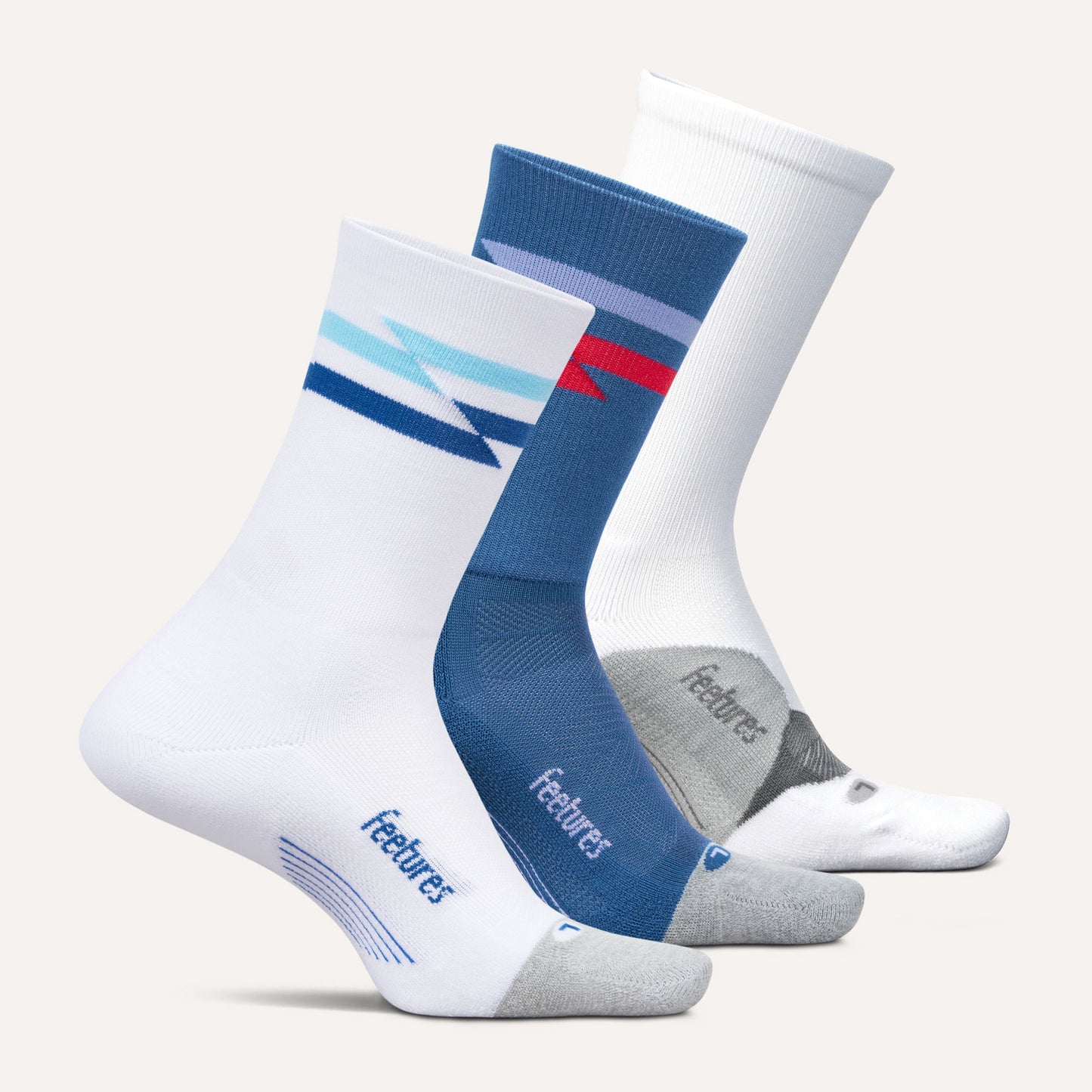 Blue White Track Mix