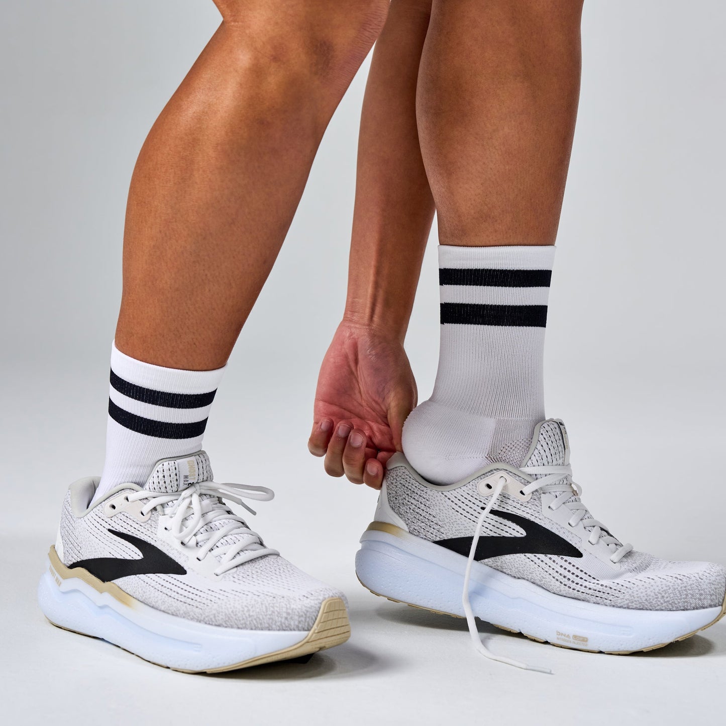 White High Top Stripe