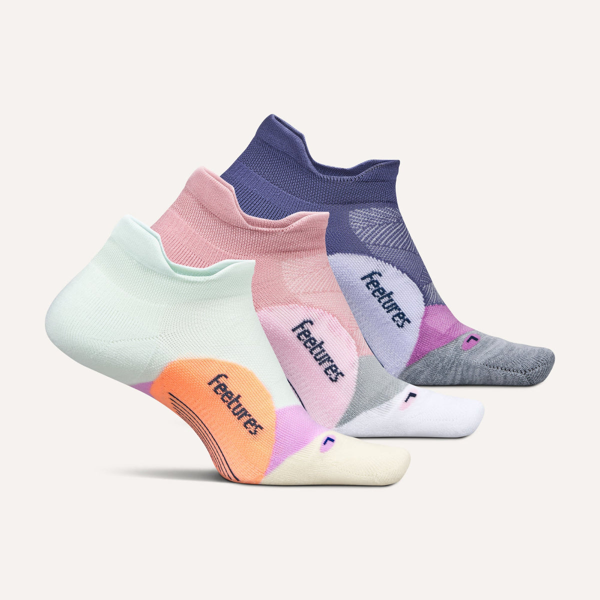 Elite Light Cushion Tab 3 Pack - Mint Dusk Mix