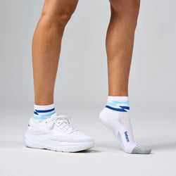 Blue White Track Mix