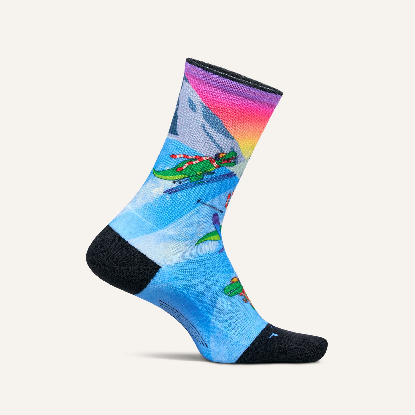Feetures Elite Light Cushion Mini Crew Ski-Rex / Large