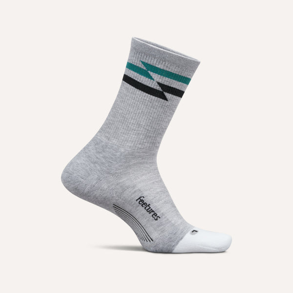 Elite Max Cushion Mini Crew - Gray Track