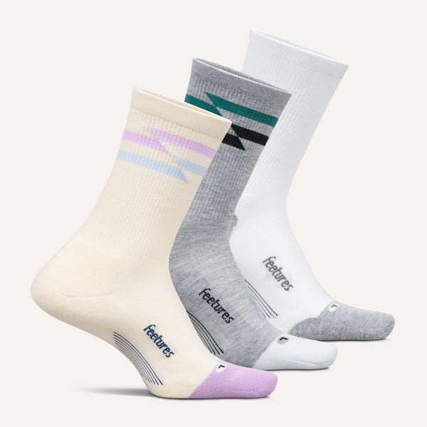 Elite Max Cushion Mini Crew 3 Pack - Soft Track Mix