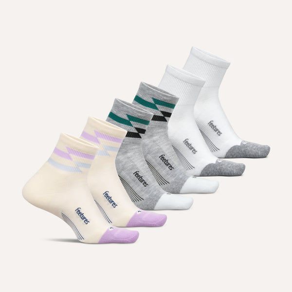 Elite Max Cushion Quarter 6 Pack - Soft Track Mix