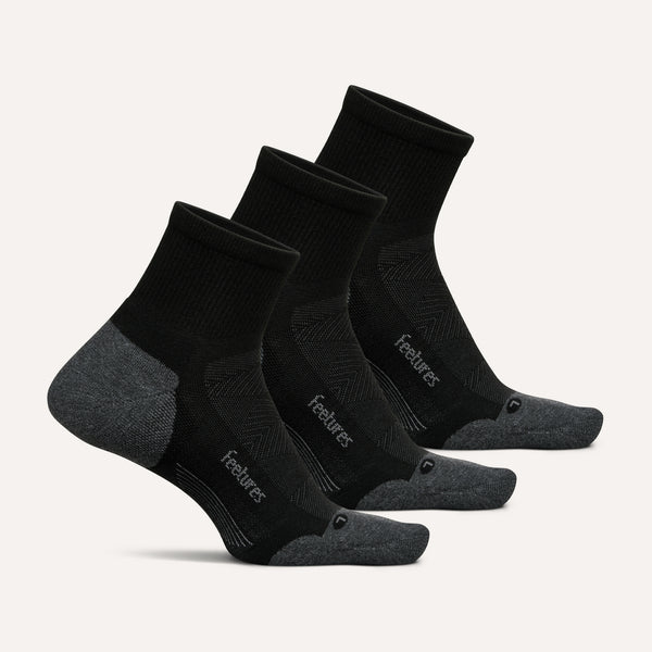 Elite Max Cushion Quarter 3 Pack - Black Mix