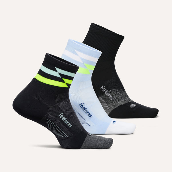 Elite Ultra Light Quarter 3 Pack - Night Track Mix