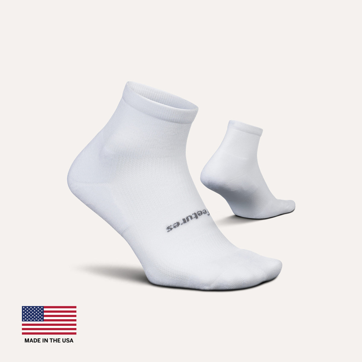 High Performance Max Cushion Quarter - White