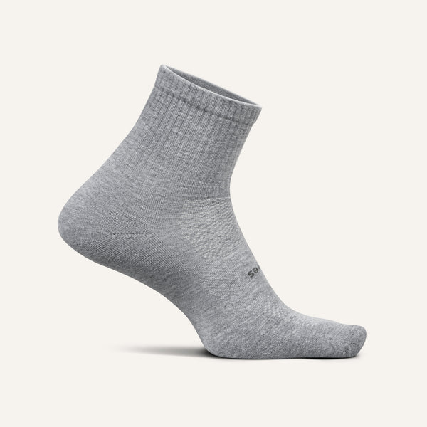 High Performance Max Cushion Quarter Tall - Light Gray