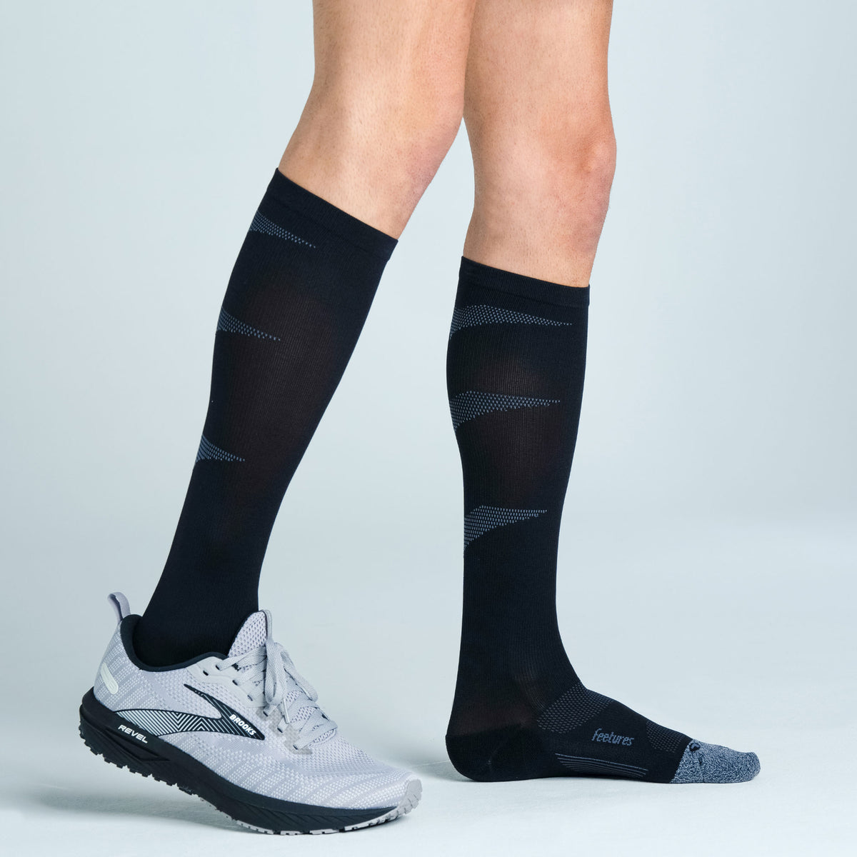 Graduated Compression Light Cushion Knee High 3 Pack - Essentials Mix