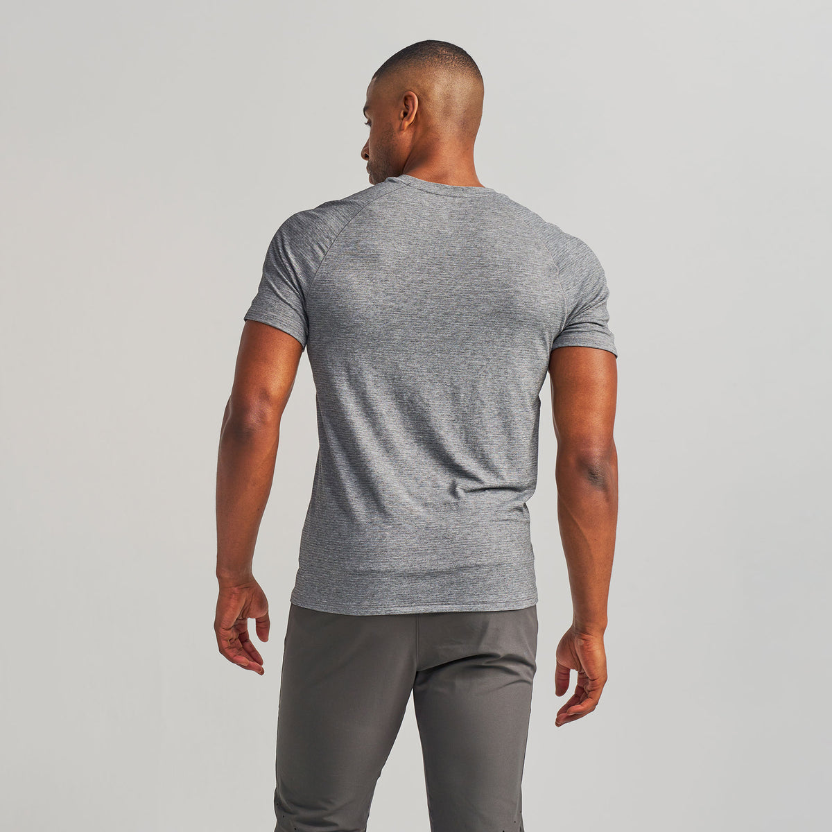 Men’s Stride Flex Performance Tee - Gray Heather