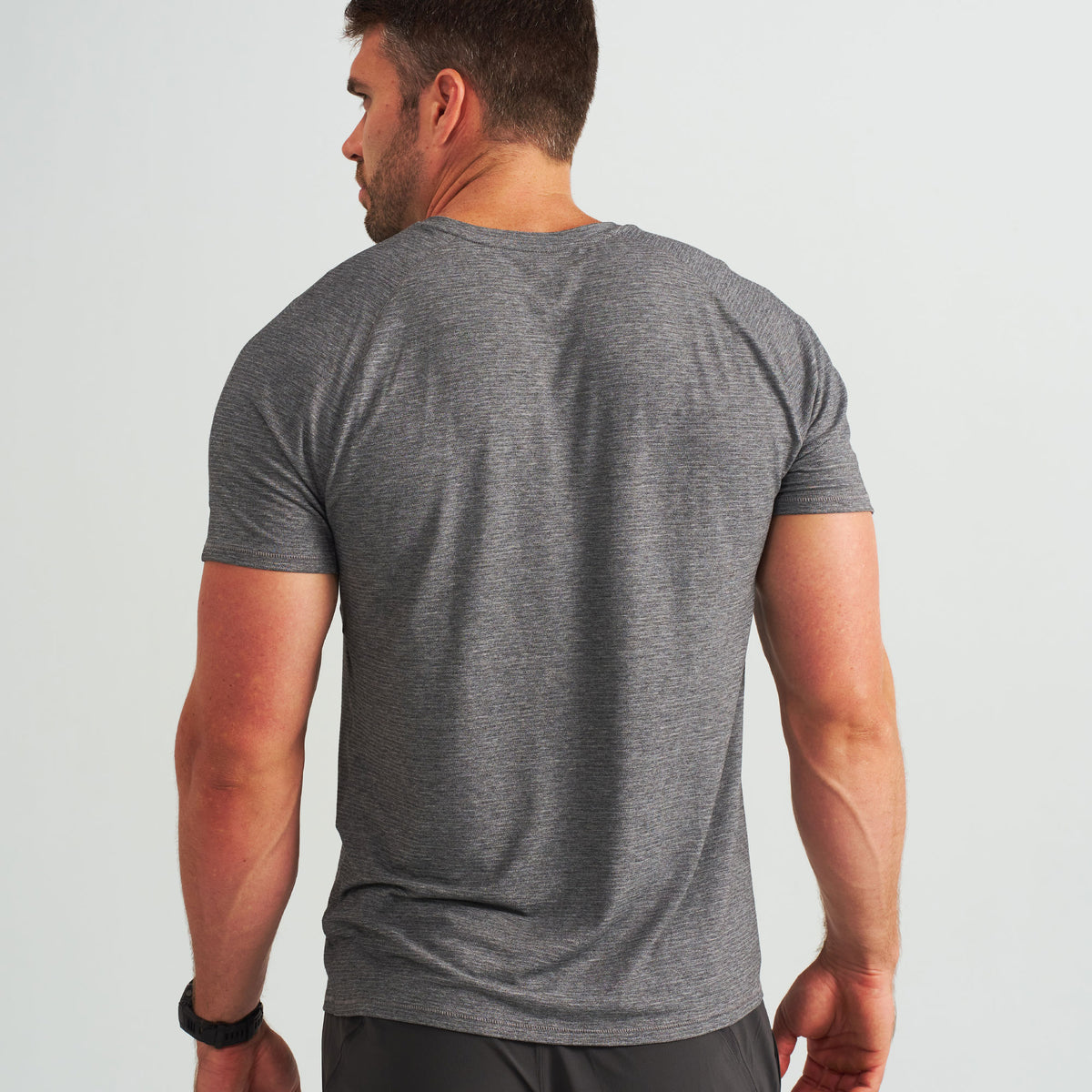 Men’s Stride Flex Performance Tee - Gray Heather