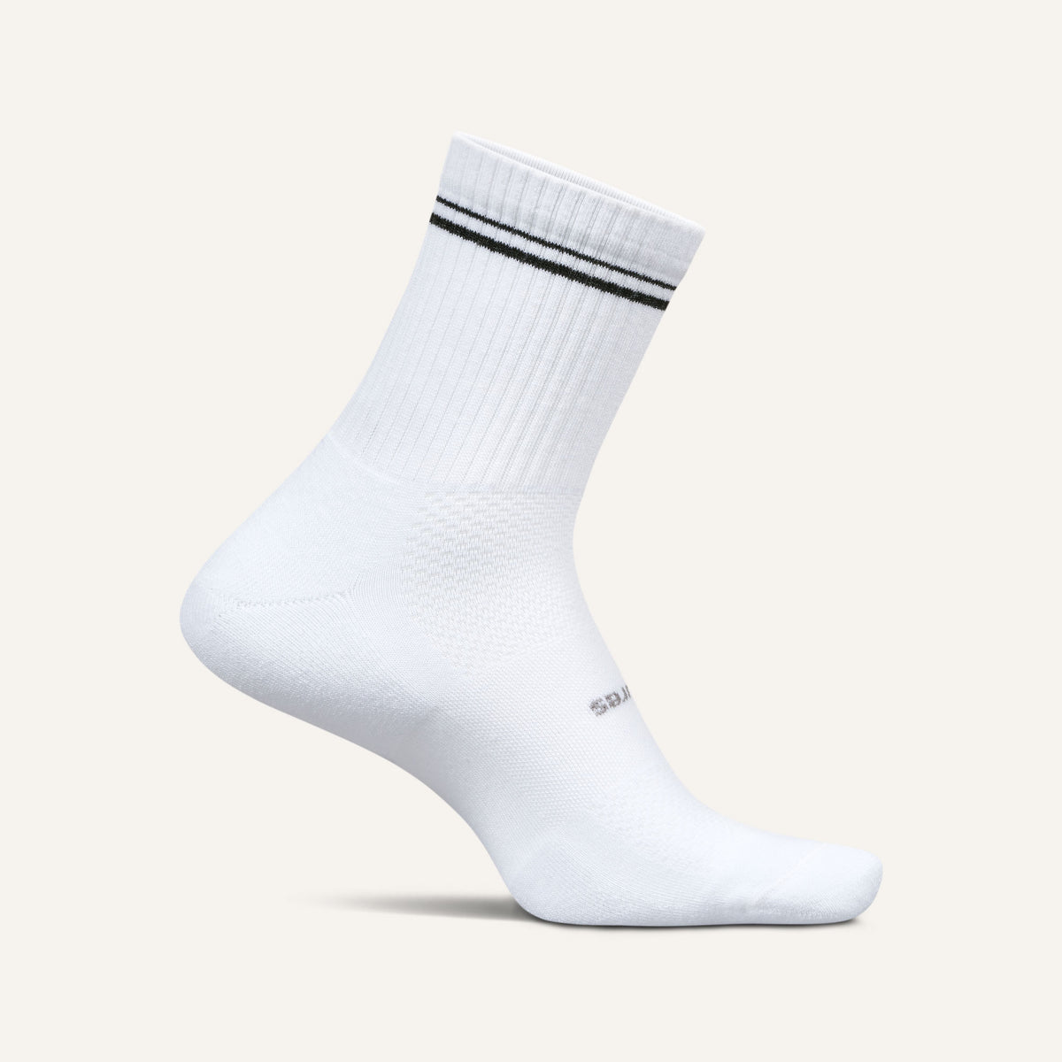 High Performance Max Cushion Quarter Tall - Black Stripe