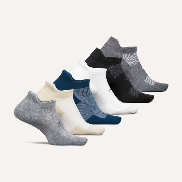 High Performance Max Cushion Tab 6 Pack - Navy Gray Mix