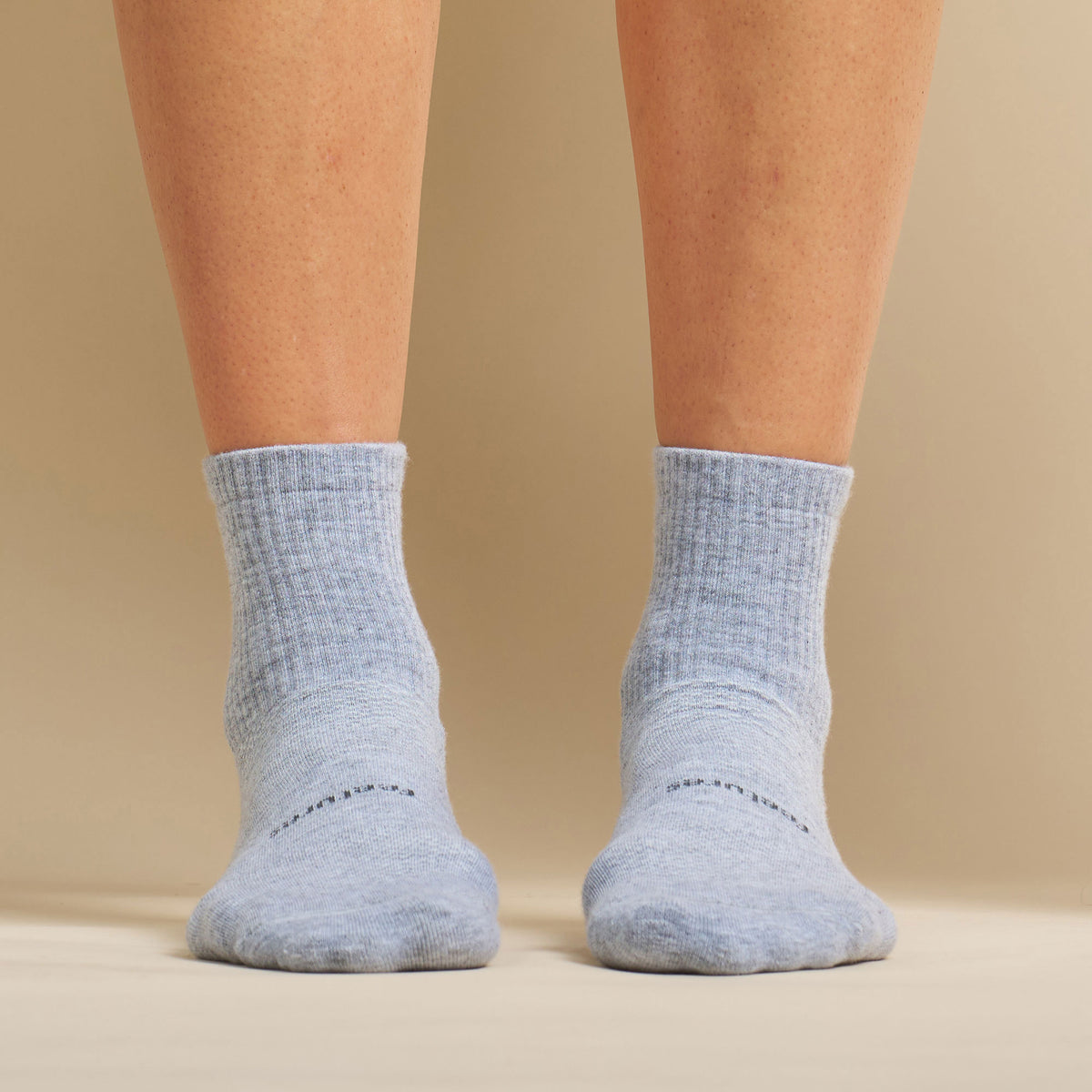 High Performance Max Cushion Quarter Tall 3 Pack - Light Gray Mix