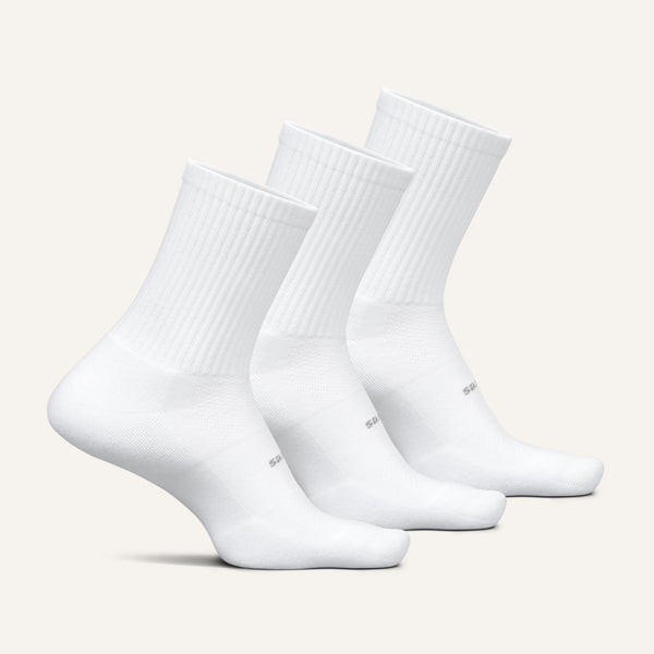 High Performance Max Cushion Quarter Tall 3 Pack - White Mix