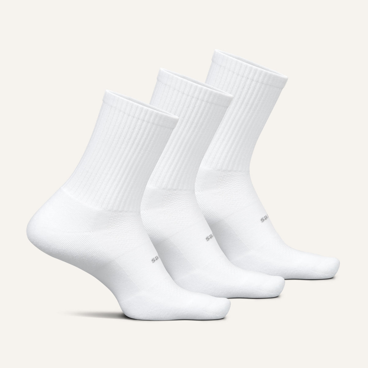 High Performance Max Cushion Quarter Tall 3 Pack - White Mix