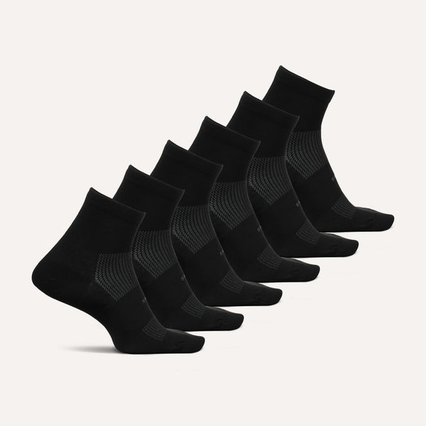 High Performance Ultra Light Quarter 6 Pack - Black Mix